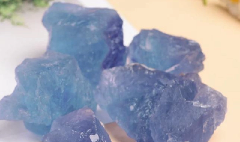 藍螢石水晶