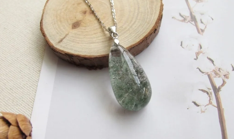 綠幽靈水晶真假