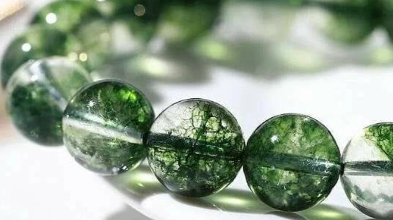 綠幽靈水晶真假