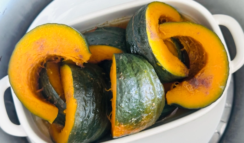 電鍋蒸南瓜技巧