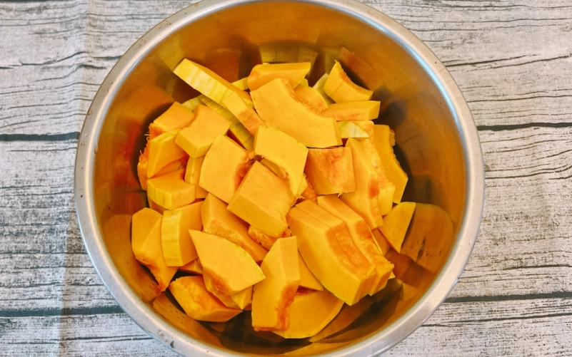 電鍋蒸南瓜技巧