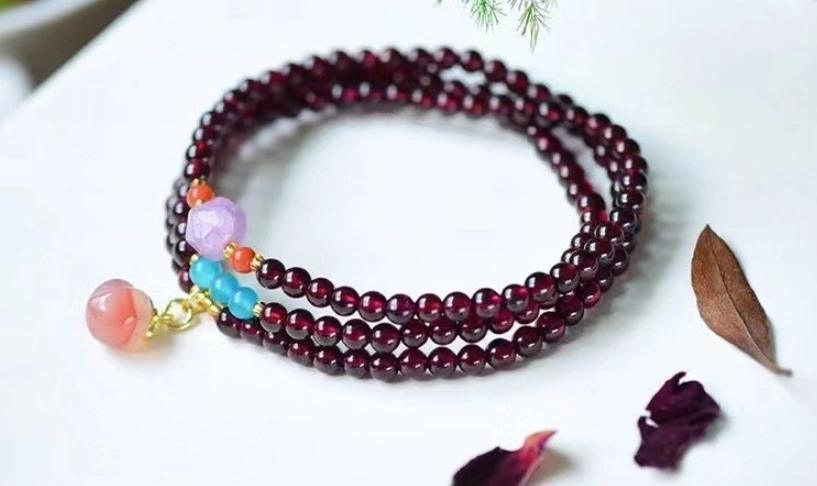 石榴石手鍊怎麼戴