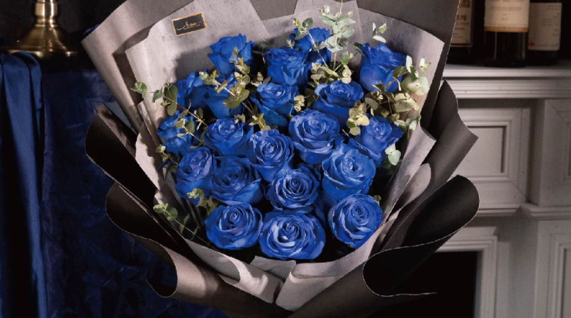 藍玫瑰花束 推薦