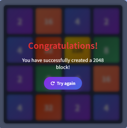 2048遊戲 2048遊戲