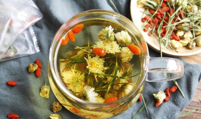 枸杞菊花茶配方