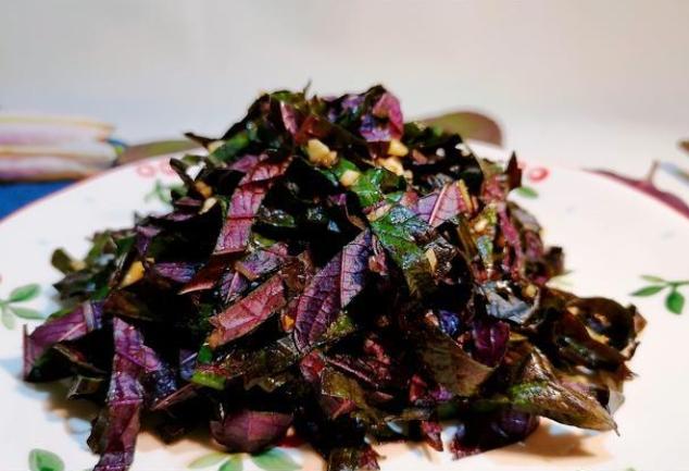 紫蘇花料理 紫蘇花料理