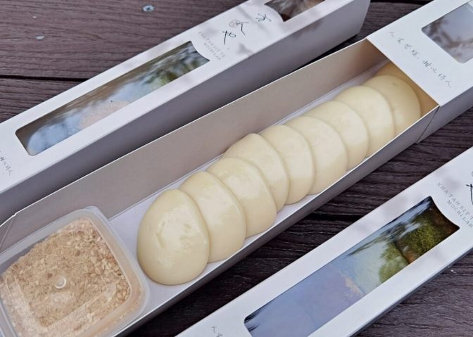 鮮奶麻糬太白粉做法