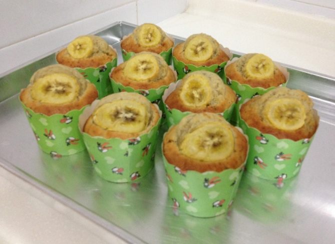 香蕉杯子蛋糕做法 香蕉杯子蛋糕做法