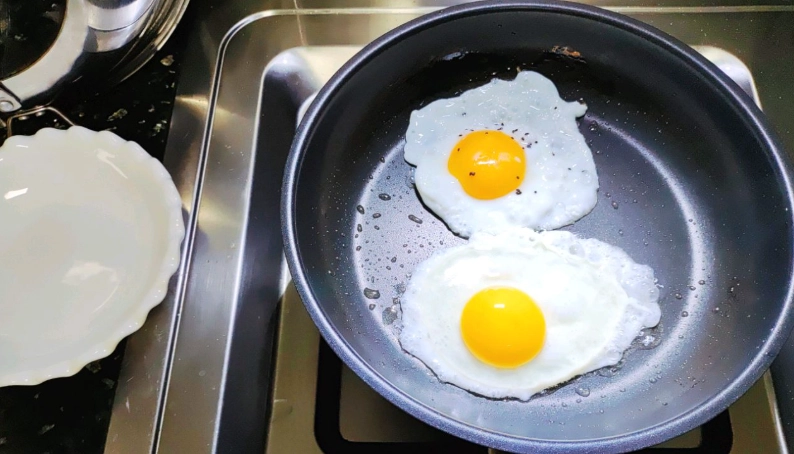 荷包蛋煎法教學