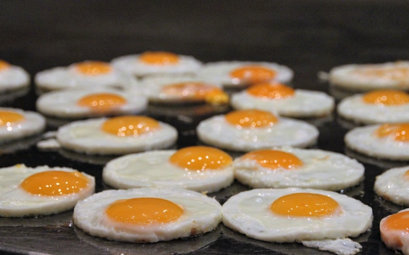 不沾鍋煎蛋技巧