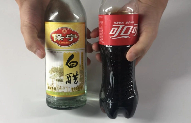 可樂加白醋除霉