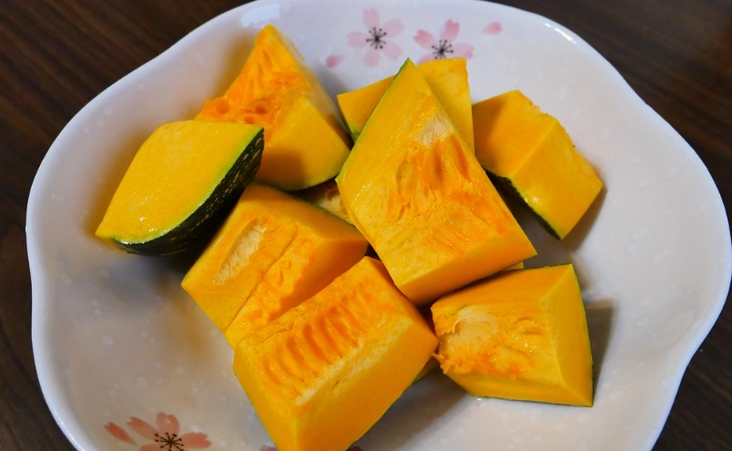 電鍋蒸南瓜時間