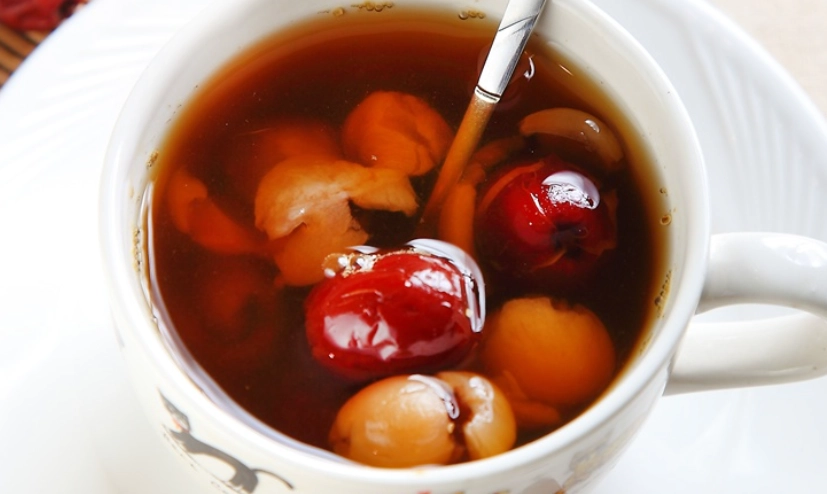 桂圓紅棗茶睡前喝
