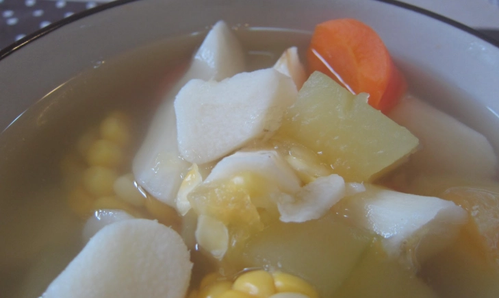 木瓜淮山粟米湯